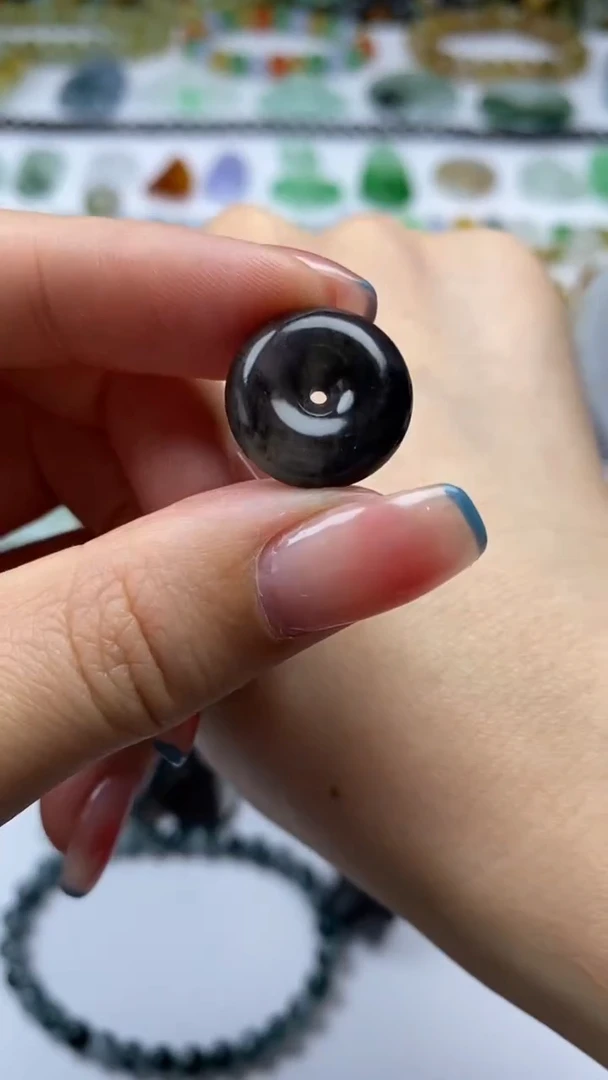 未镶嵌定制翡翠夜*尘毛货定制不退不换