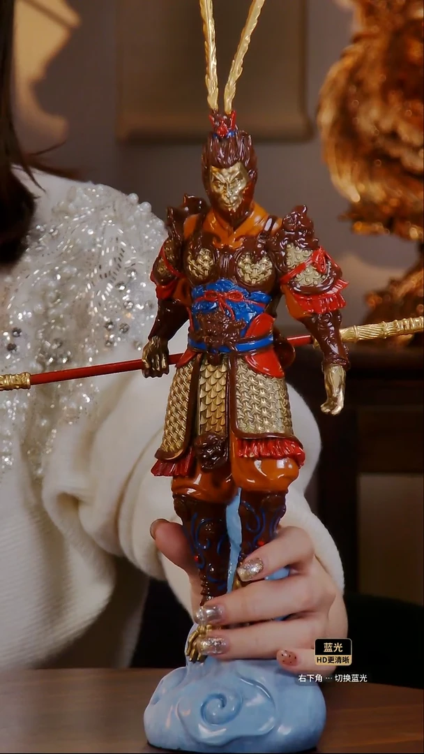 黄铜《悟空》铜摆件