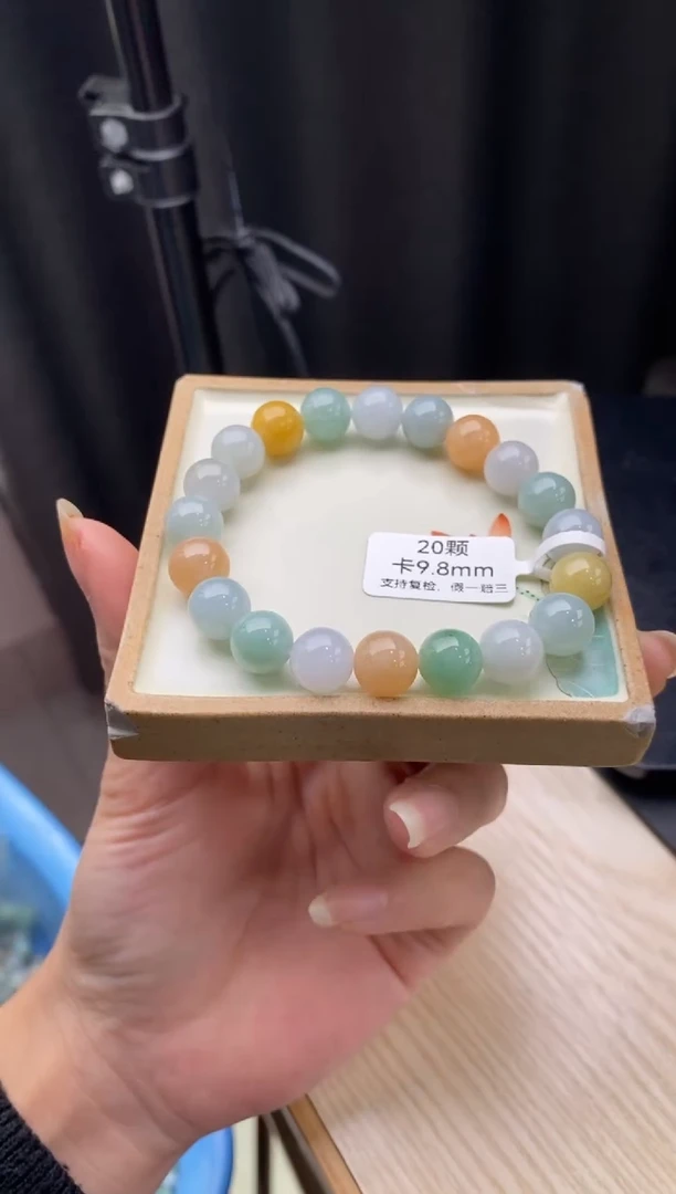 【闪购商品】翡翠手链未镶嵌翡翠手串y840