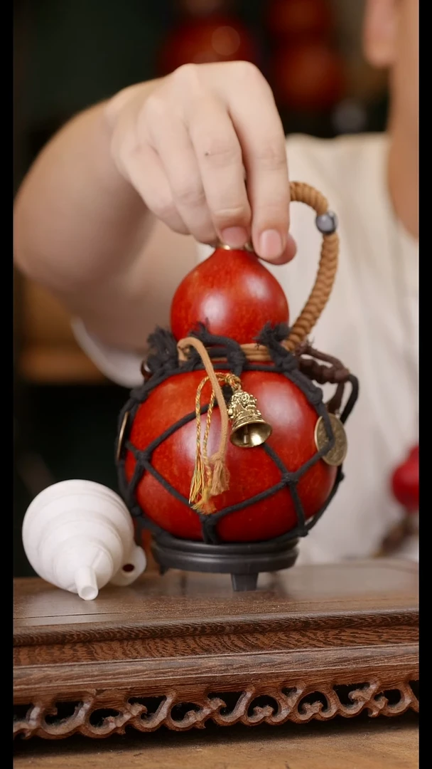 28号精品天然大漆酒葫芦一物一拍~