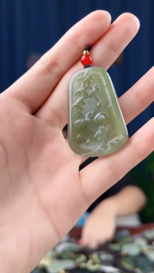 未镶嵌和田玉挂件拍一发一
