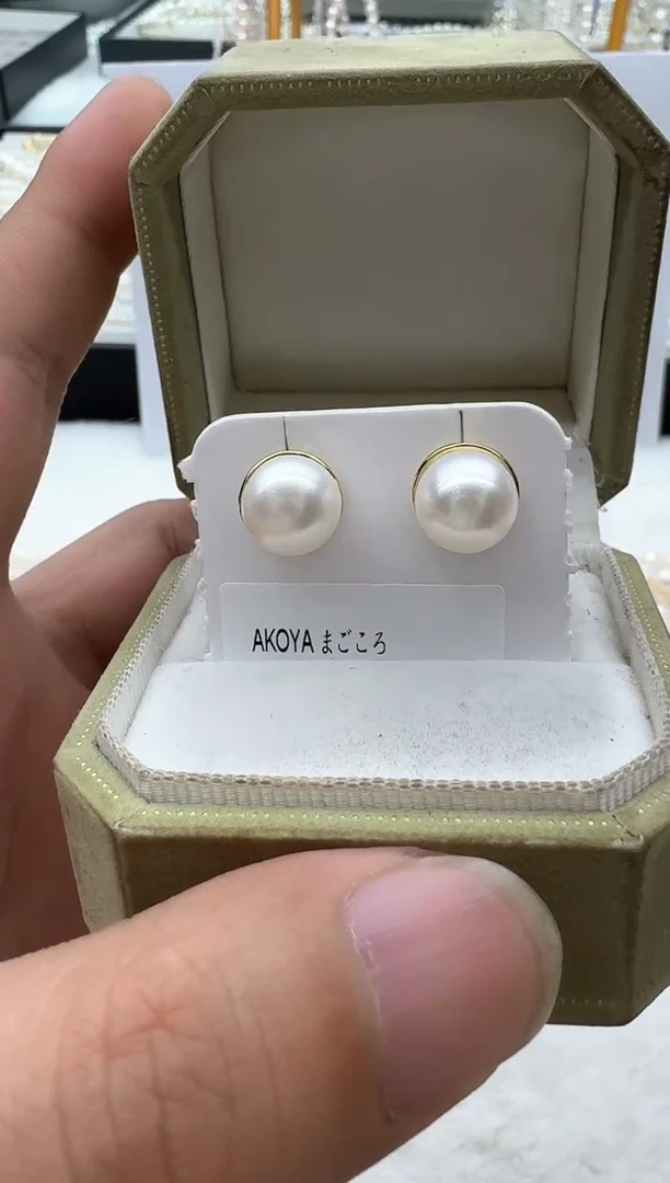 【闪购商品】淡水珍珠耳饰未镶嵌非基地发货不带证书