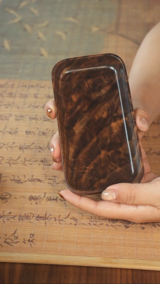 北美黑胡桃木茶盘818