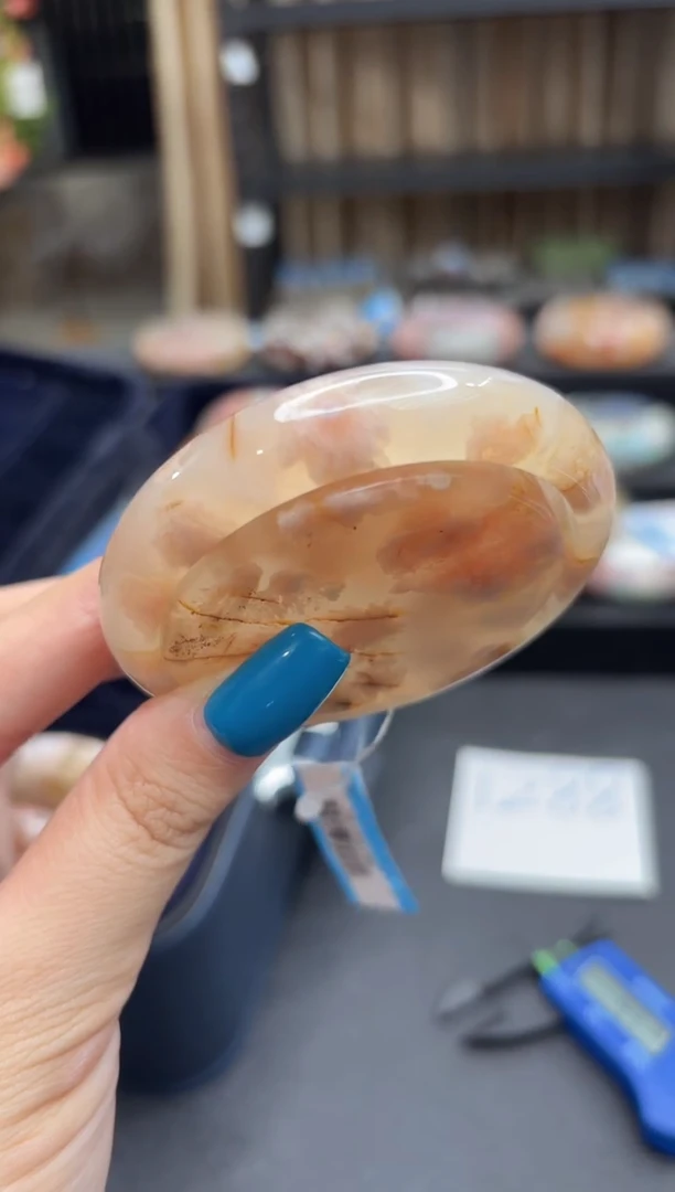 未镶嵌手镯石英质玉33(56圈赠送镯心)