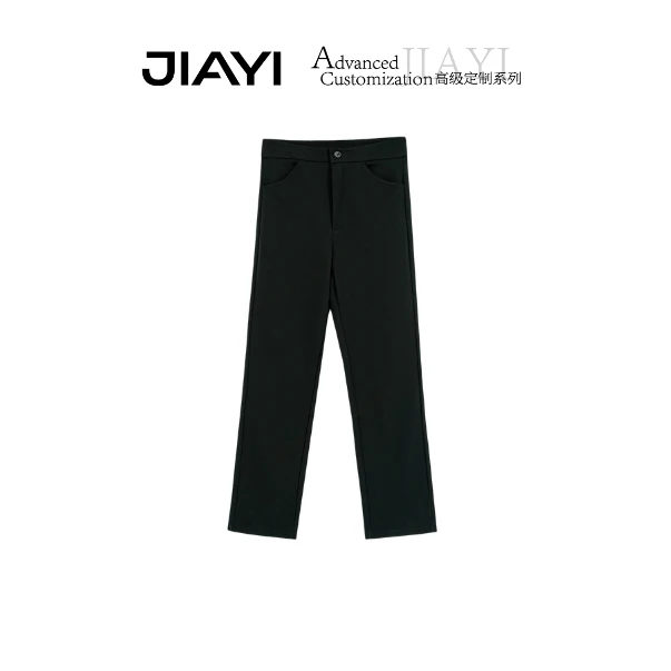 【嘉一】铅笔裤轻奢高定四面弹直筒裤 JY-2531718