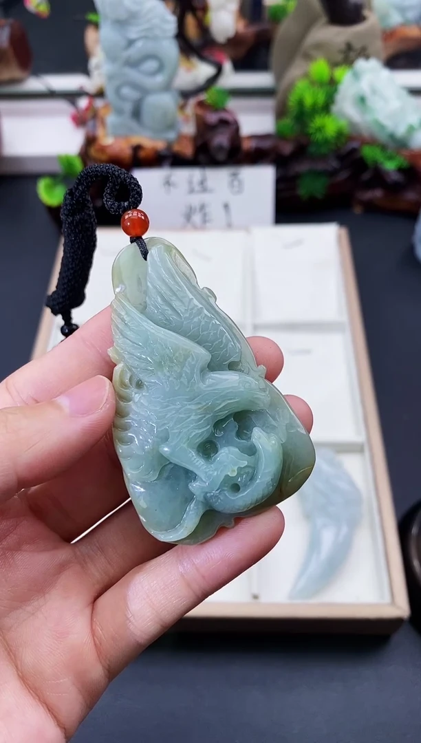 颈饰未镶嵌翡翠天然缅甸A货翡翠