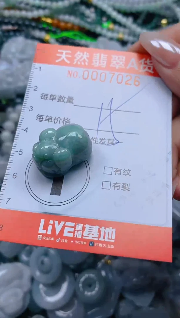 颈饰未镶嵌翡翠闪购0007026