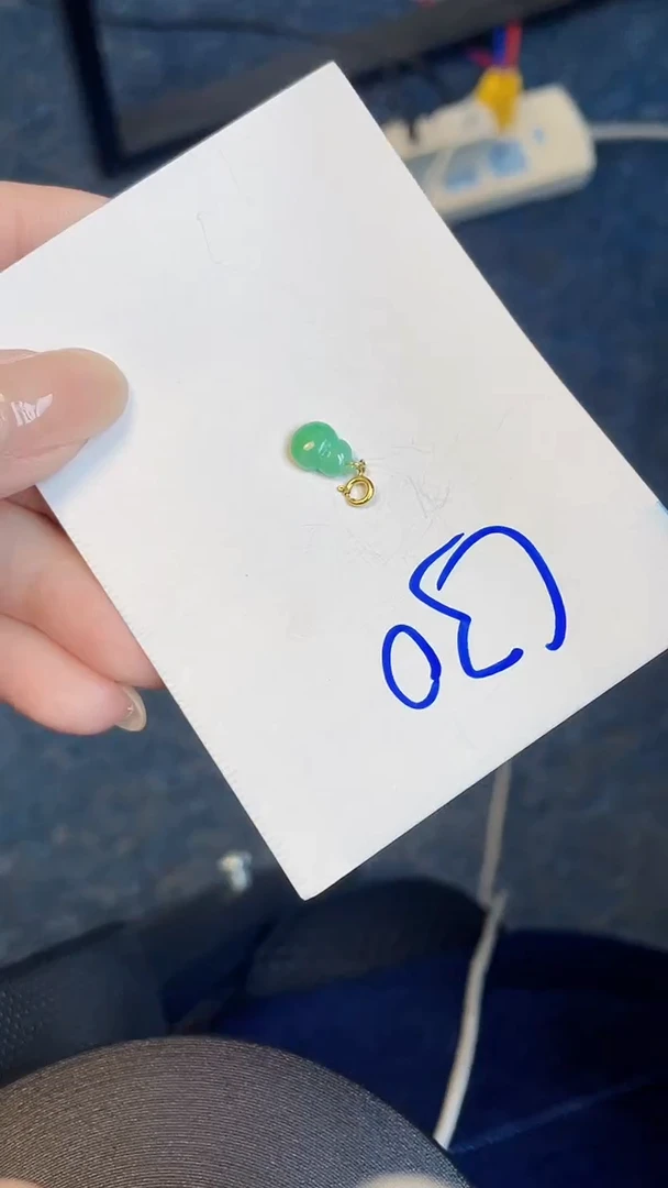 【闪购商品】翡翠颈饰18K金镶嵌00000000