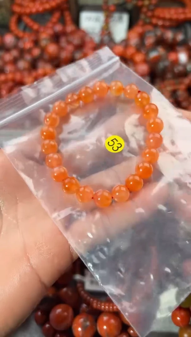 未镶嵌手串南红玛瑙8+