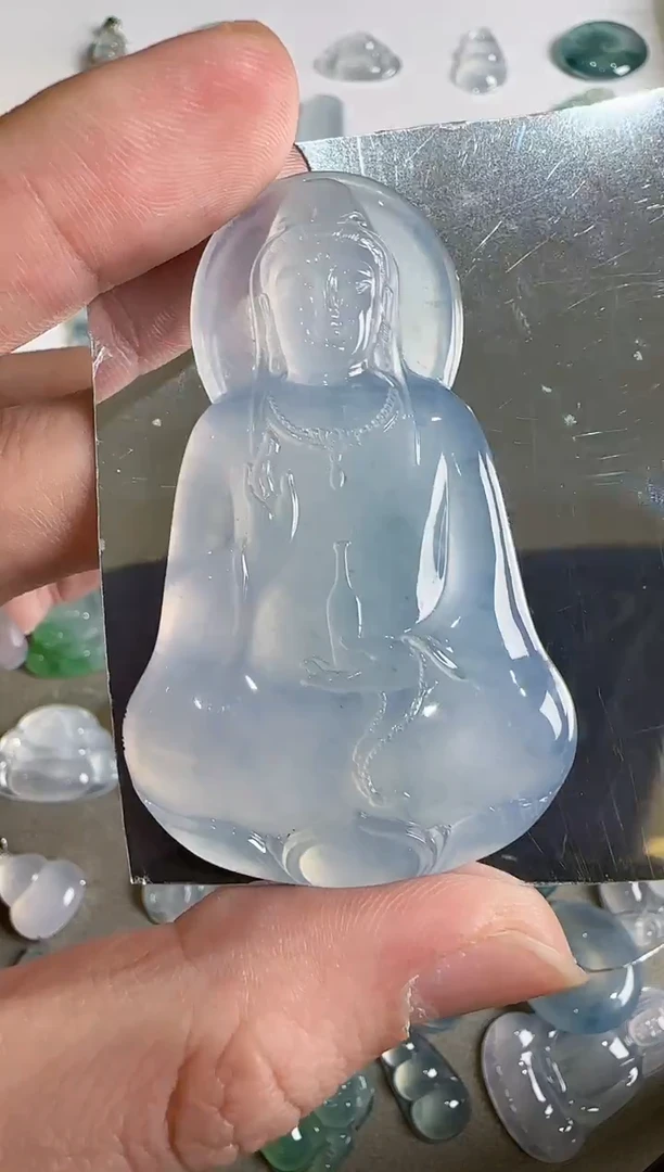 吊坠(不含链)未镶嵌翡翠.加龙作品