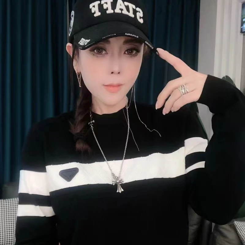 【JDKJ】潮品轻奢高端气质百搭休闲潮流时尚男士针织衫Y64