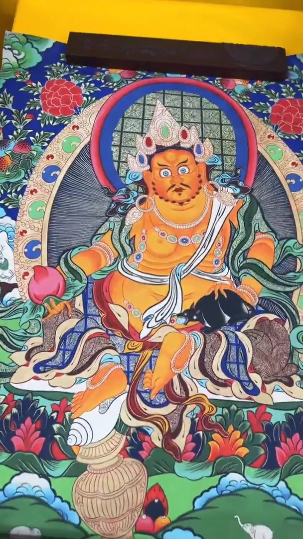 卷轴画绘画类唐卡  16056