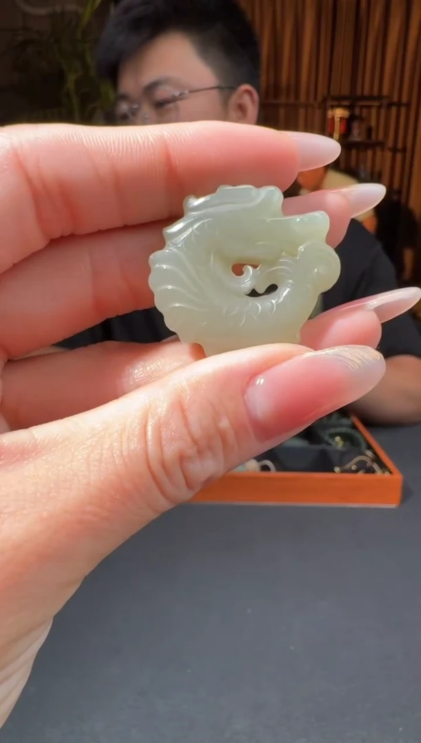 和田玉未镶嵌颈饰58二帅6.3多样性拍一发一