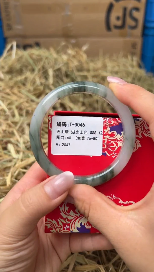 未镶嵌手镯石英质玉T-3046