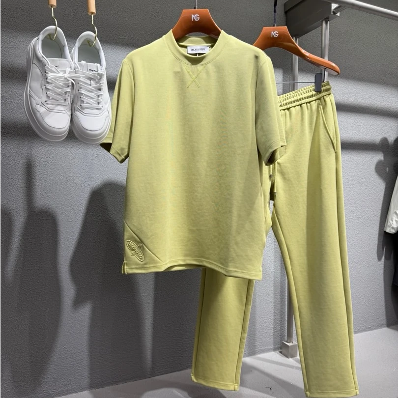 DIKALO FERRE/迪卡里奥 费雷D52TZ936早春兰精莫代尔时尚男士套装