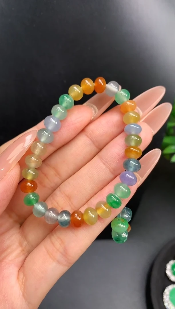 未镶嵌手串翡翠多宝