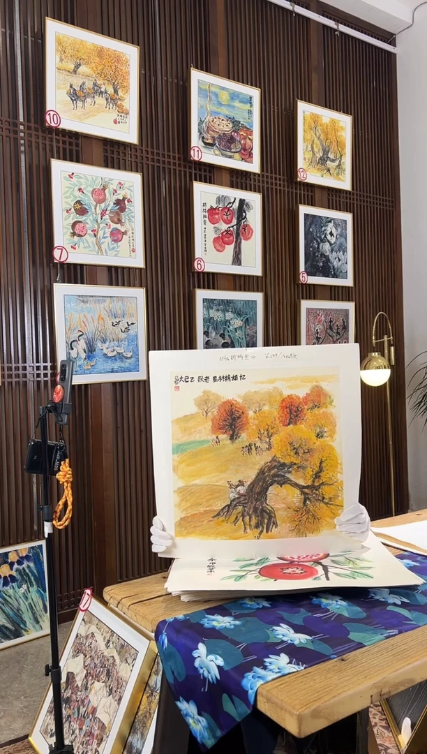 版画耿玉琨名章限量版画S