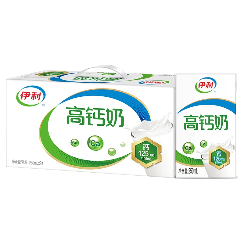 伊利优选高钙牛奶250ml*24盒整箱调制乳常温成人营养早餐牛奶