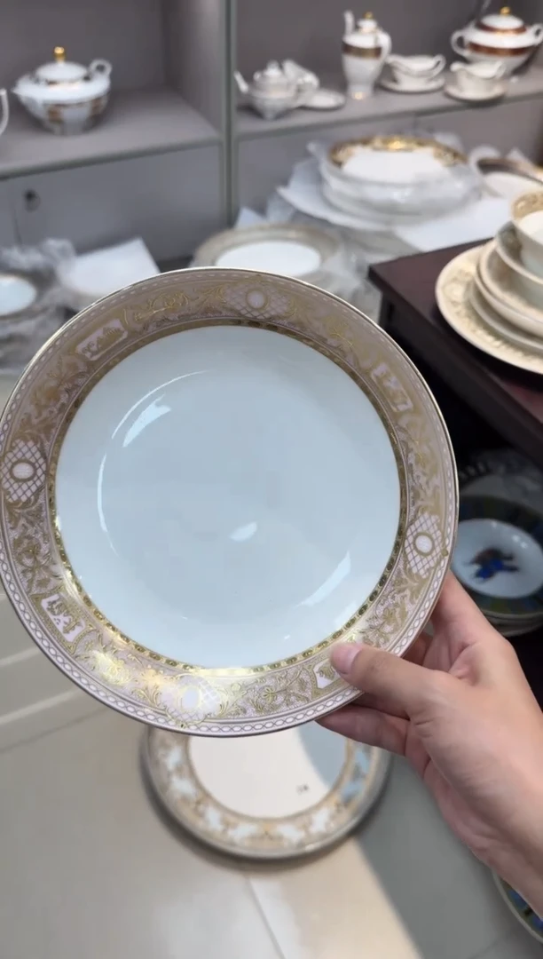 瓷片8英寸菜盘 1个