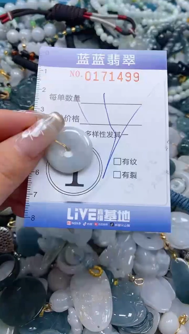【闪购商品】翡翠颈饰未镶嵌闪购0171499多样性发其一