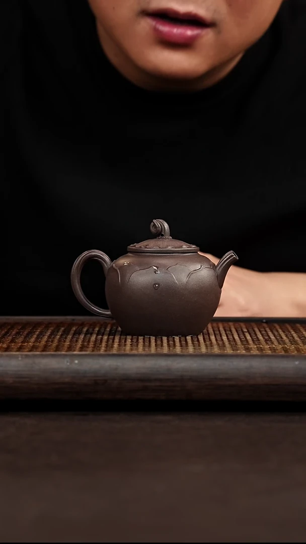 茶壶紫砂宜兴悦茗壶紫砂  天青泥