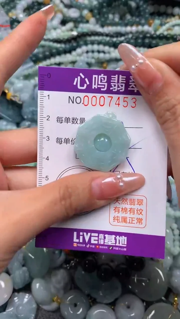 颈饰未镶嵌翡翠闪购007453