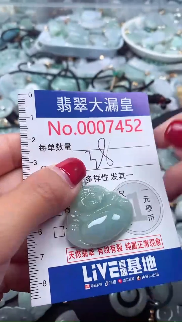 颈饰未镶嵌翡翠7452