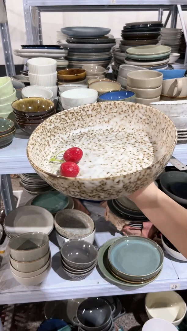 【闪购商品】瓷片外贸尾货瑕疵满20包邮X J3A大深盘