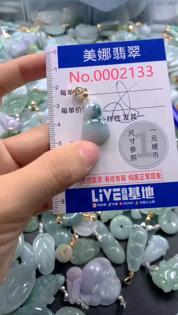 颈饰未镶嵌翡翠2133