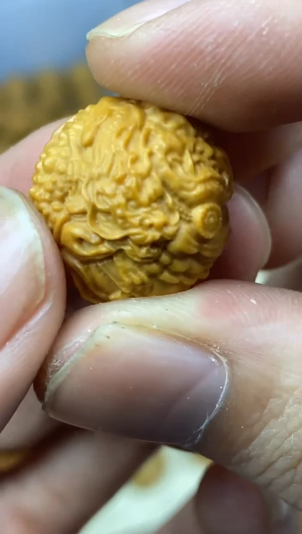 猴头核桃吊坠御龙 金蝉