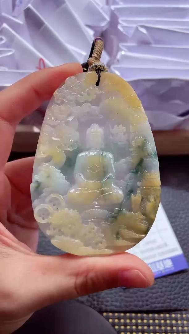 未镶嵌挂件翡翠0000888