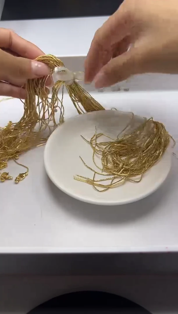 银S800镶嵌颈饰玛瑙/玉髓x228万能针式项链*1条
