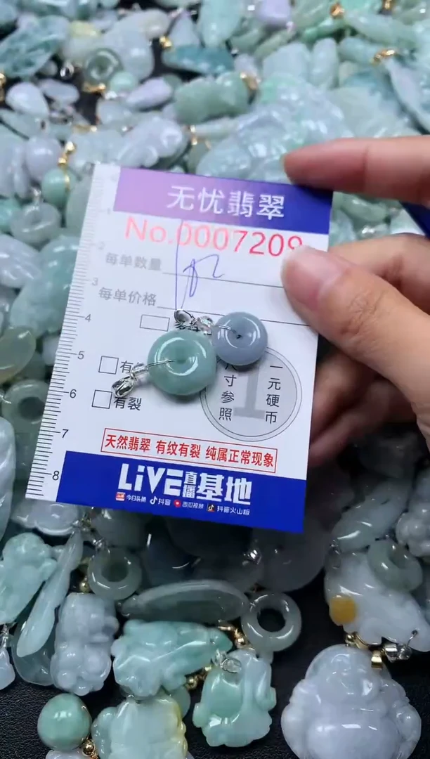 颈饰未镶嵌翡翠7209