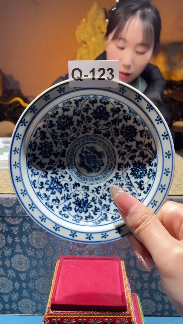 【闪购商品】碟Q-123（直播间所见即所得瓷器）