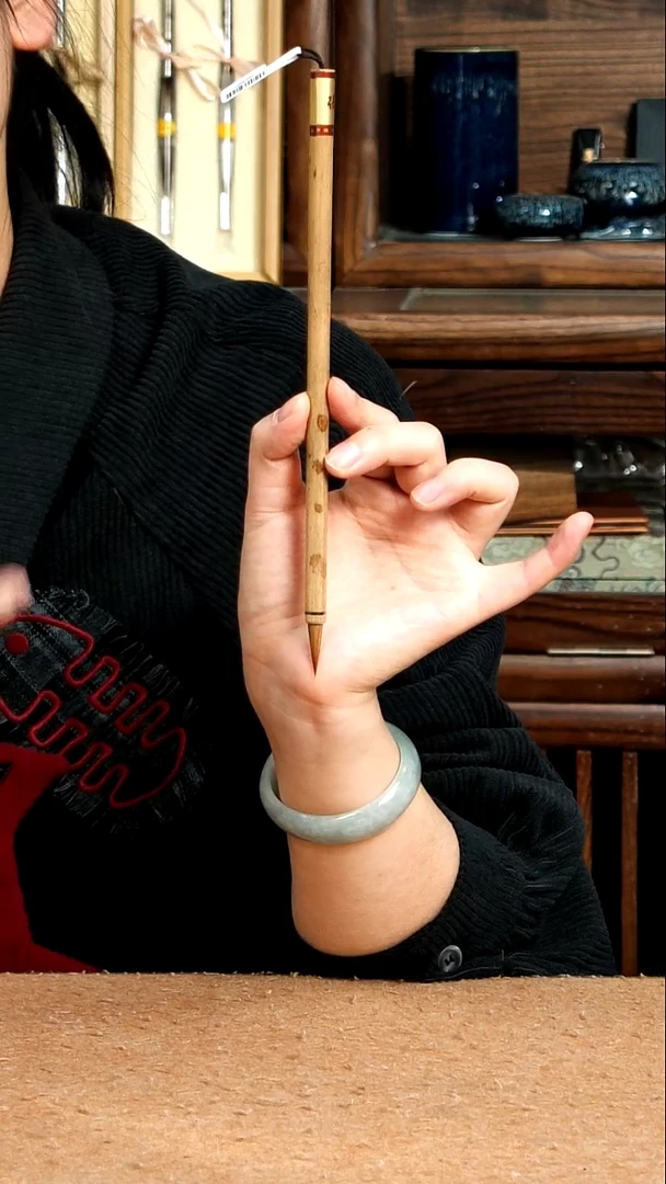 5号张小凤红湘妃纯狼小楷0.6*2.0
