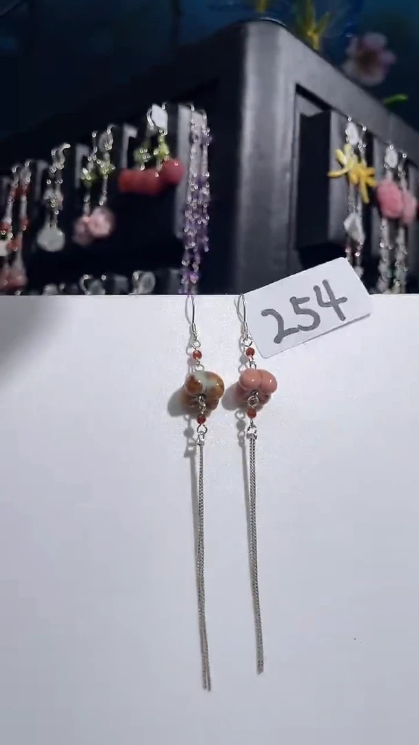 银S925镶嵌耳饰紫晶喜欢拍