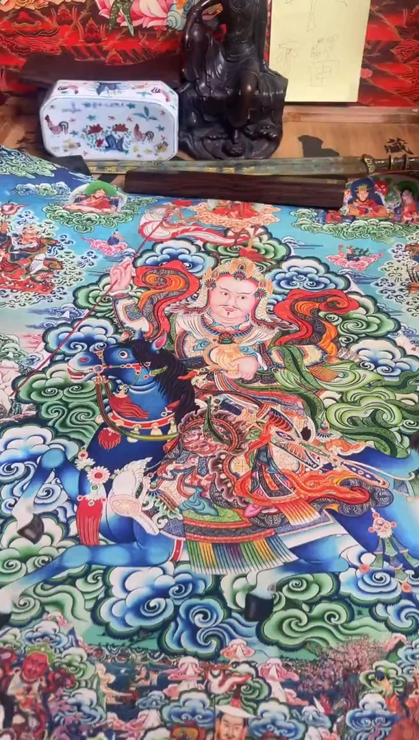 卷轴画卷轴画奥奥的唐卡
