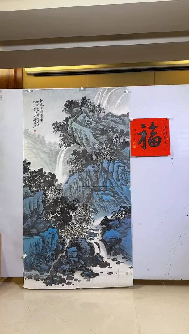 【闪购商品】国画国画作品-绘画-1108 福19