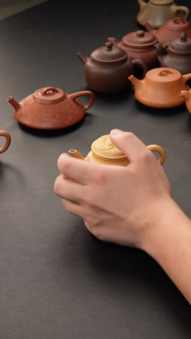 山***人大水潭 梨皮  三足大彬