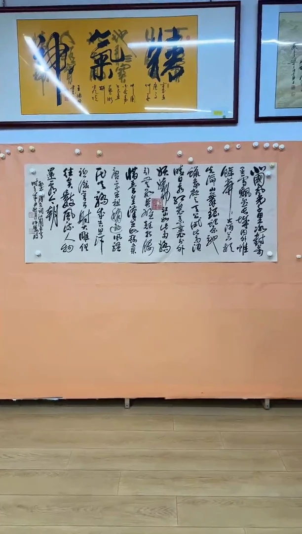 书法许晓波沁园春雪作品