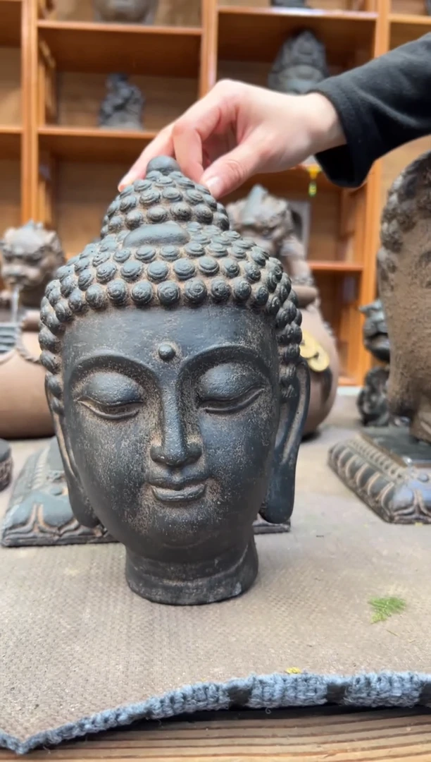 陶土【火山泥】小佛首