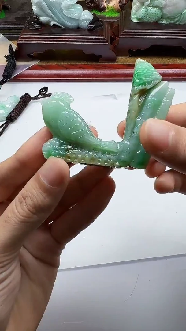 吊坠(不含链)未镶嵌翡翠1