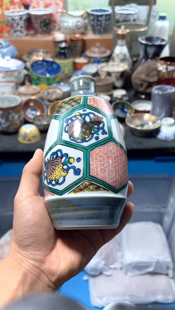 瓷片夏目海外回流瓷器中古品。