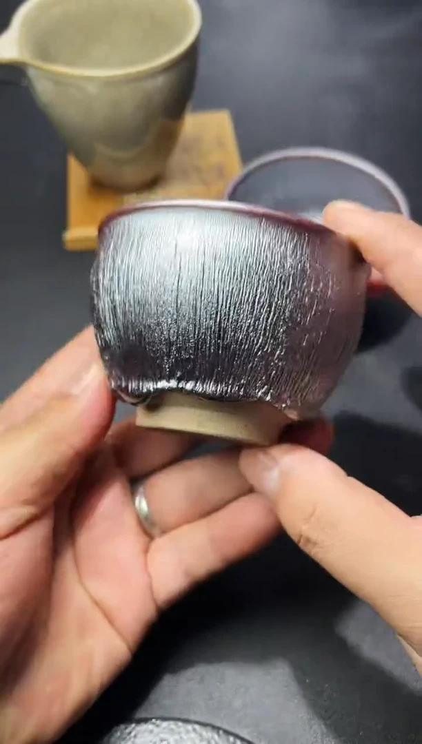 茶盏107叶紫建盏