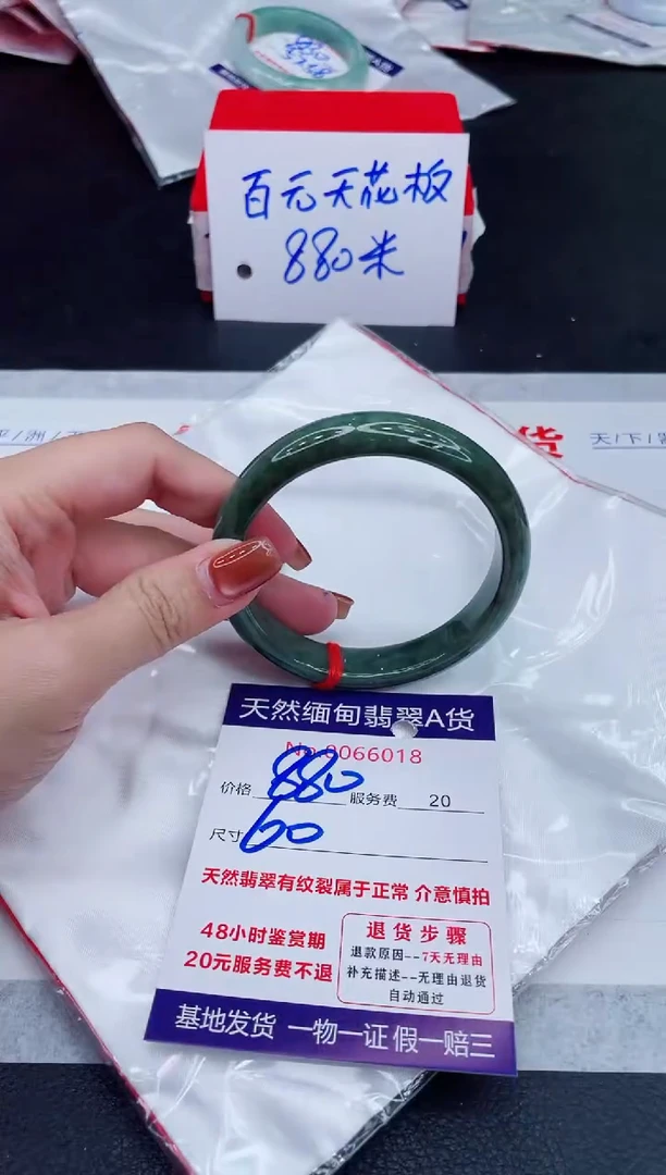 未镶嵌手镯翡翠880.00