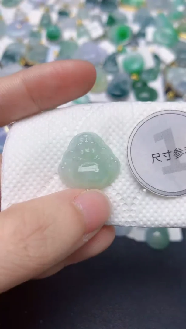 颈饰未镶嵌翡翠天然缅甸A货翡翠