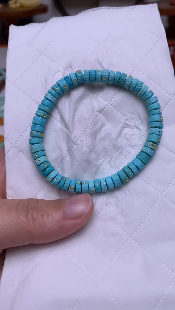 未镶嵌绿松石手链手串