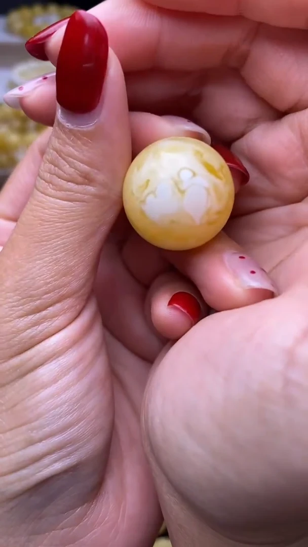 裸石蜜蜡未镶嵌葵.41 尺寸22+