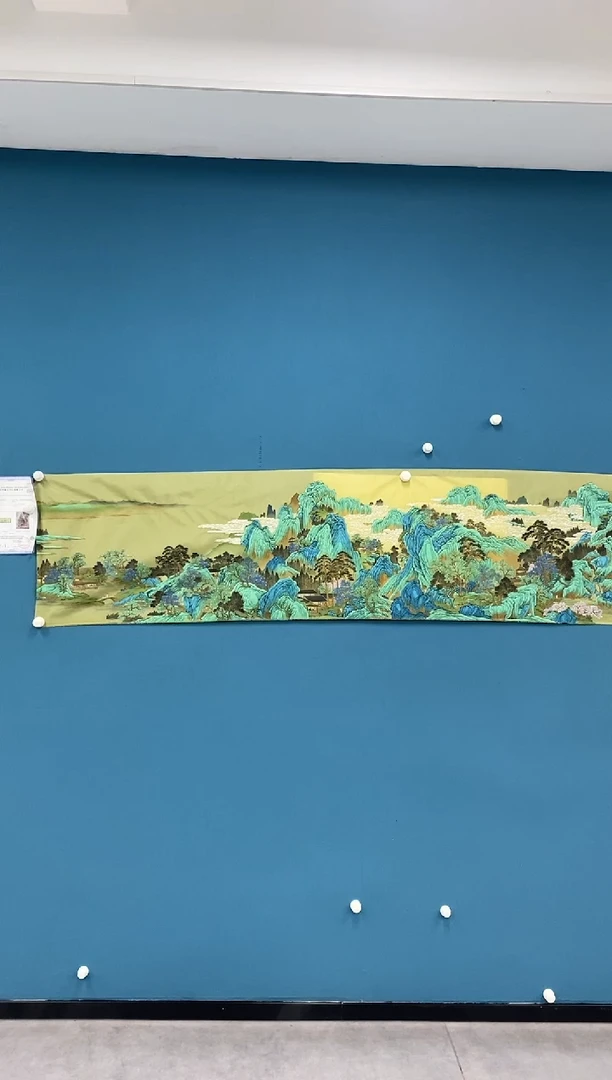 【闪购商品】国画2.13-王夫怀-千里江山图74