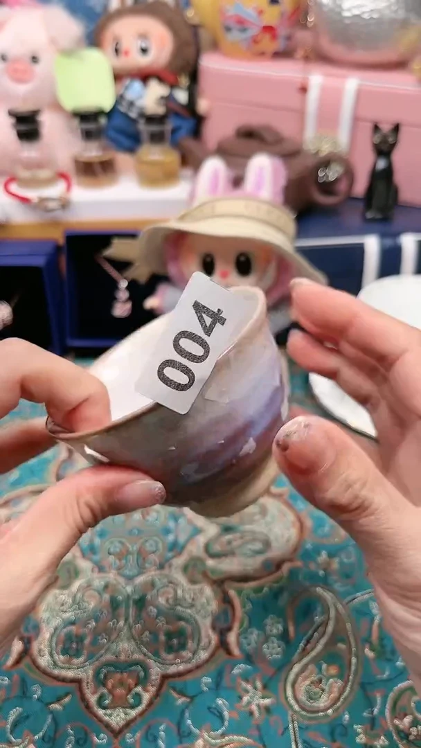 瓷片瓷片柴窑烧制半手工多人